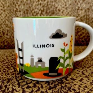 Starbucks You Are Here Collection Illinois mug.